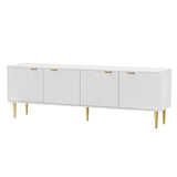 Riley TV Cabinet Entertainment Unit Stand Storage 180CM White