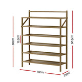 Artiss Shoe Rack 6-tier 18 Pairs Foldable