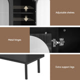 Artiss Buffet Sideboard Cupboard Cabinet Black