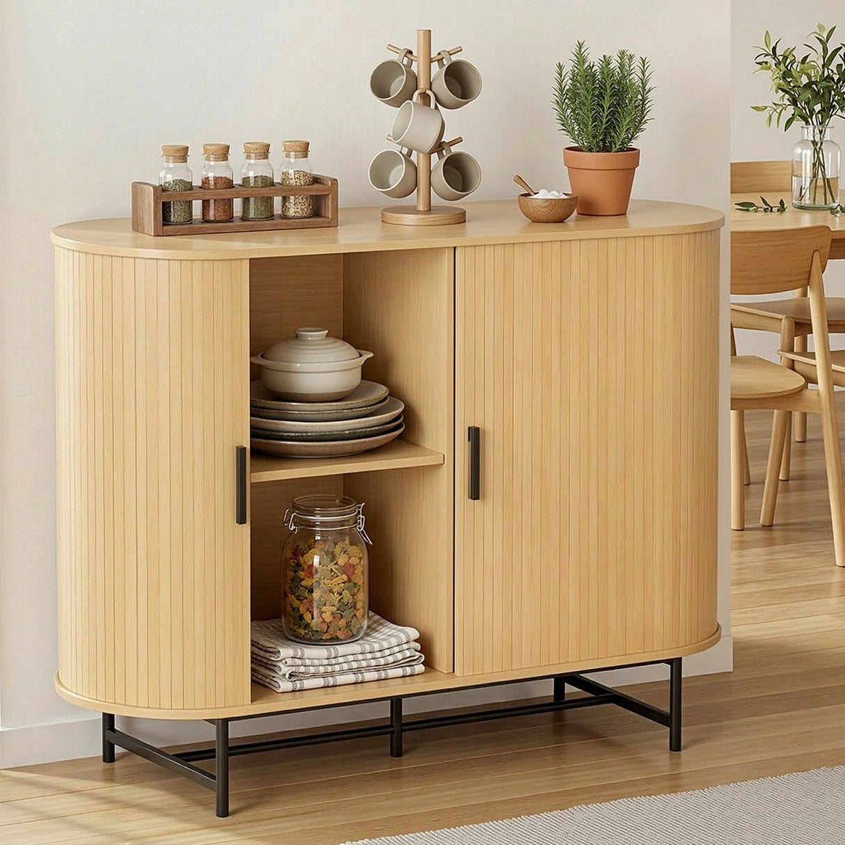 PIIA Pine Buffet Sideboard