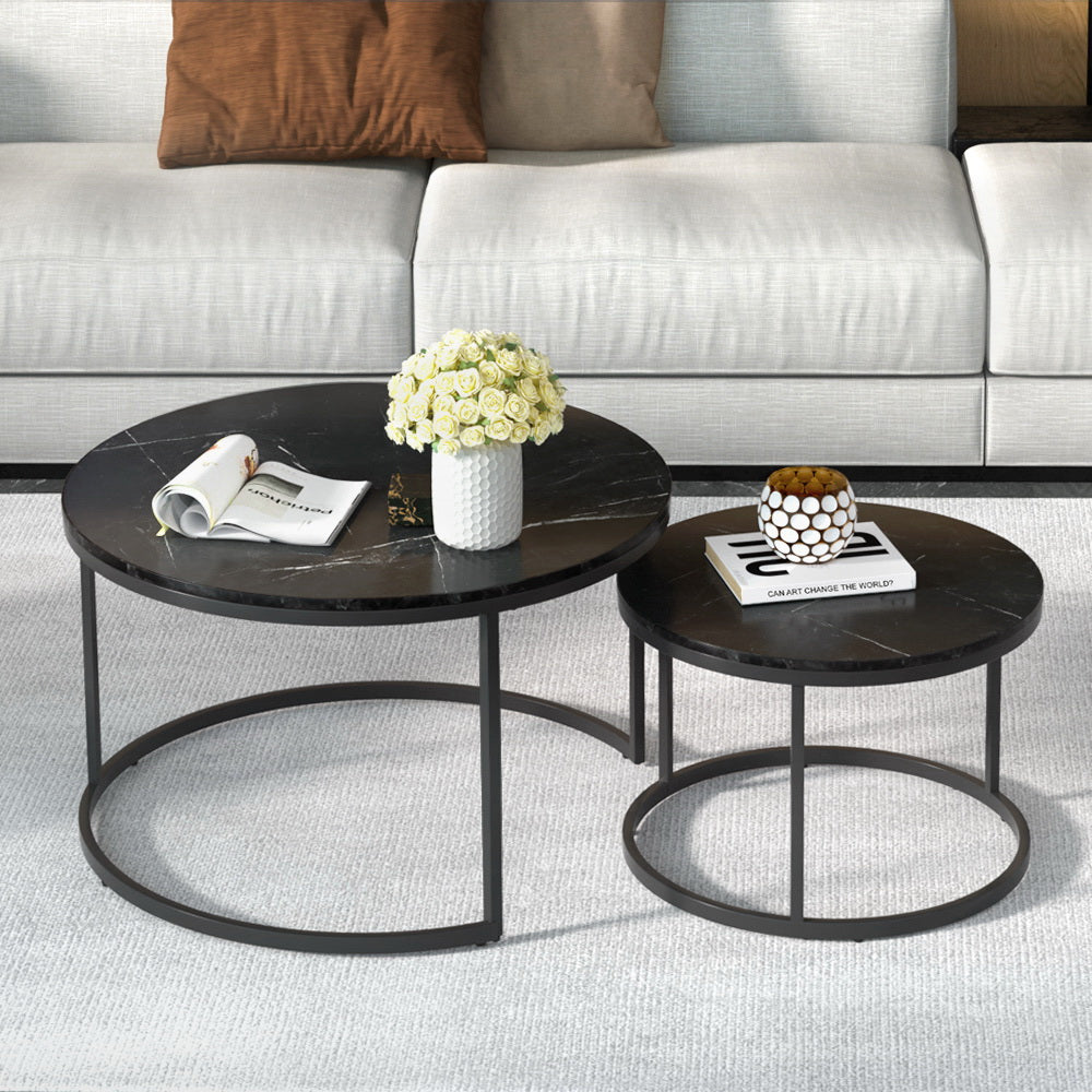 Tika Nesting Coffee Table Set