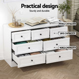 Artiss 7 Chest of Drawers Dresser Table White