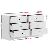 LEIF Chest of Drawers White