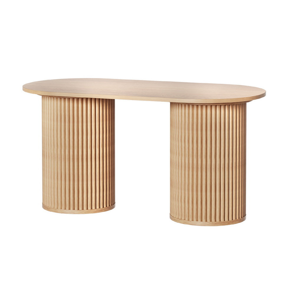 Aria Coffee Table Oval 100CM Pine Samuel