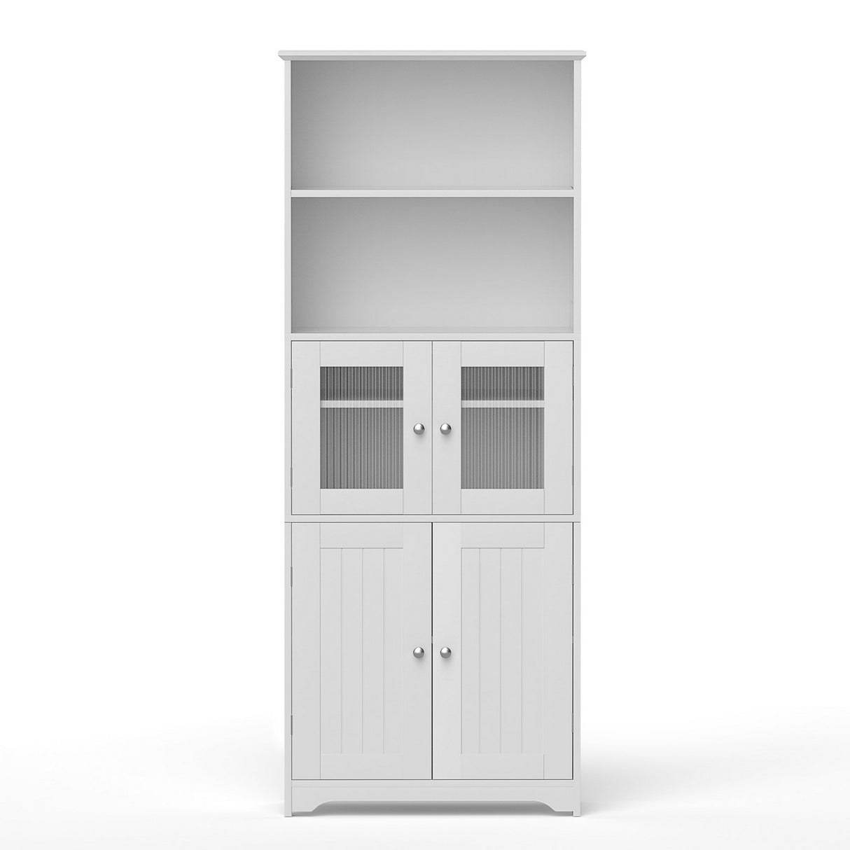 Artiss 2x Buffet Sideboard Cabinet Pantry Kitchen Bathroom Storage Cupboard