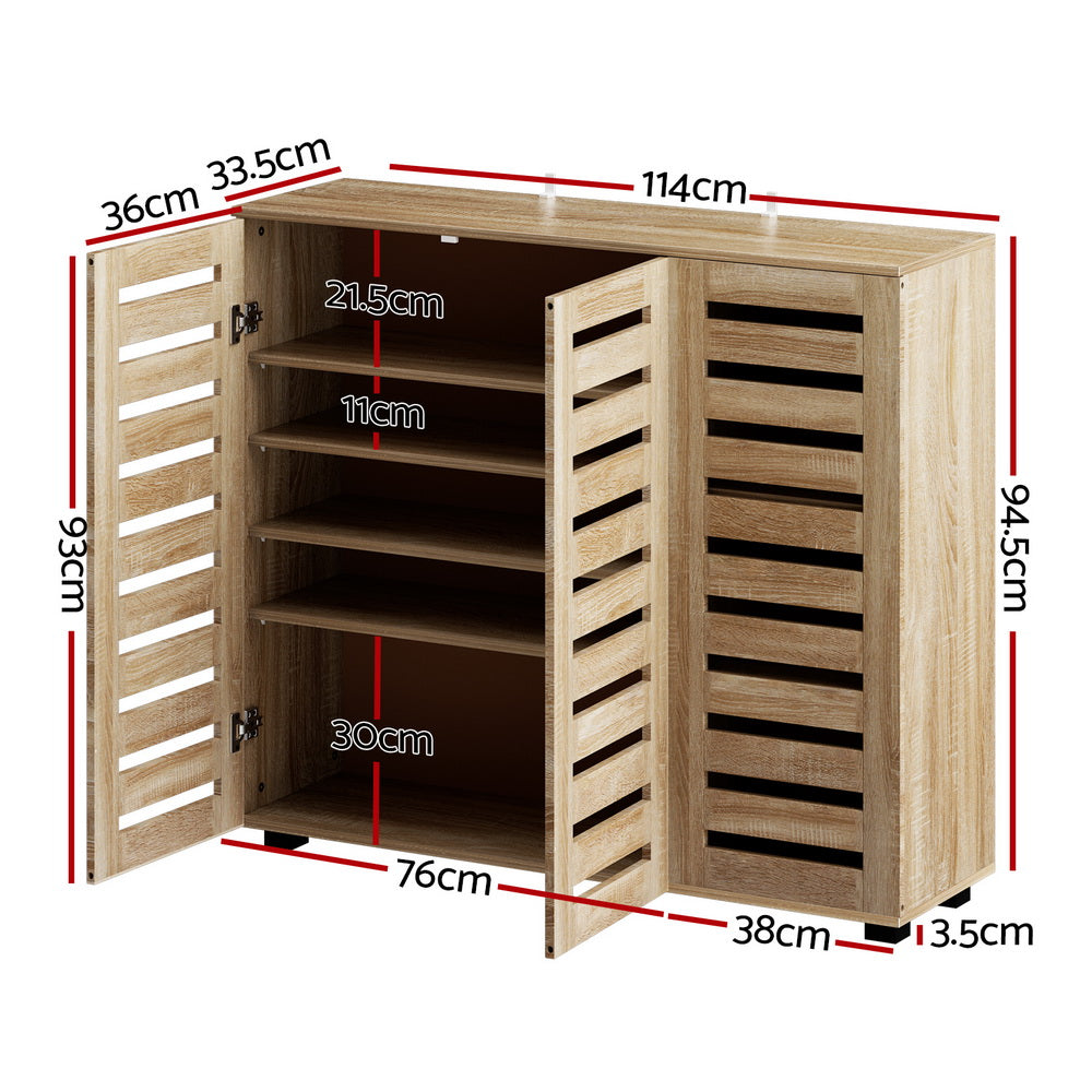 Alster Shoe Cabinet 30 Pairs Adjustable Shelf