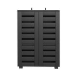 Artiss Shoe Rack Storage Cabinet 20 Pairs 5-tier Black Alster