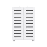 Artiss Shoe Rack Cabinet 20 Pairs 5-tier White Alster