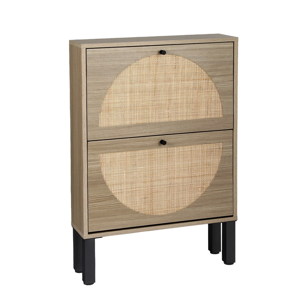 2-Drawer Lunar Shoe Cabinet