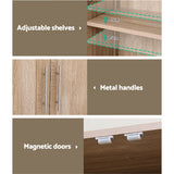 Artiss Buffet Sideboard Cupboard Cabinet Pantry Organiser Adjustable Shelves