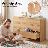 Artiss 6 Chest of Drawers Dresser Cabinet Pine