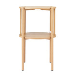 Artiss Coffee Table 2-Tier Round Wood