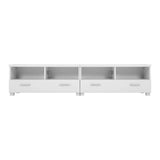 TV Cabinet Entertainment Unit 180cm White Eddie