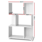 Zola White Bookcase