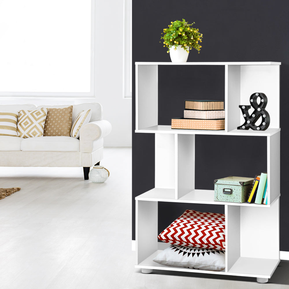 Zola White Bookcase