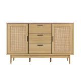 Artiss Rattan Buffet Sideboard - BRIONY Oak