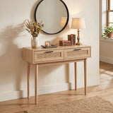 Eucalyptus Rattan Hall Table