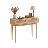 Eucalyptus Rattan Hall Table