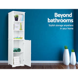 Bathroom Cabinet Storage 160cm White