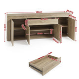 Oak Buffet Sideboard