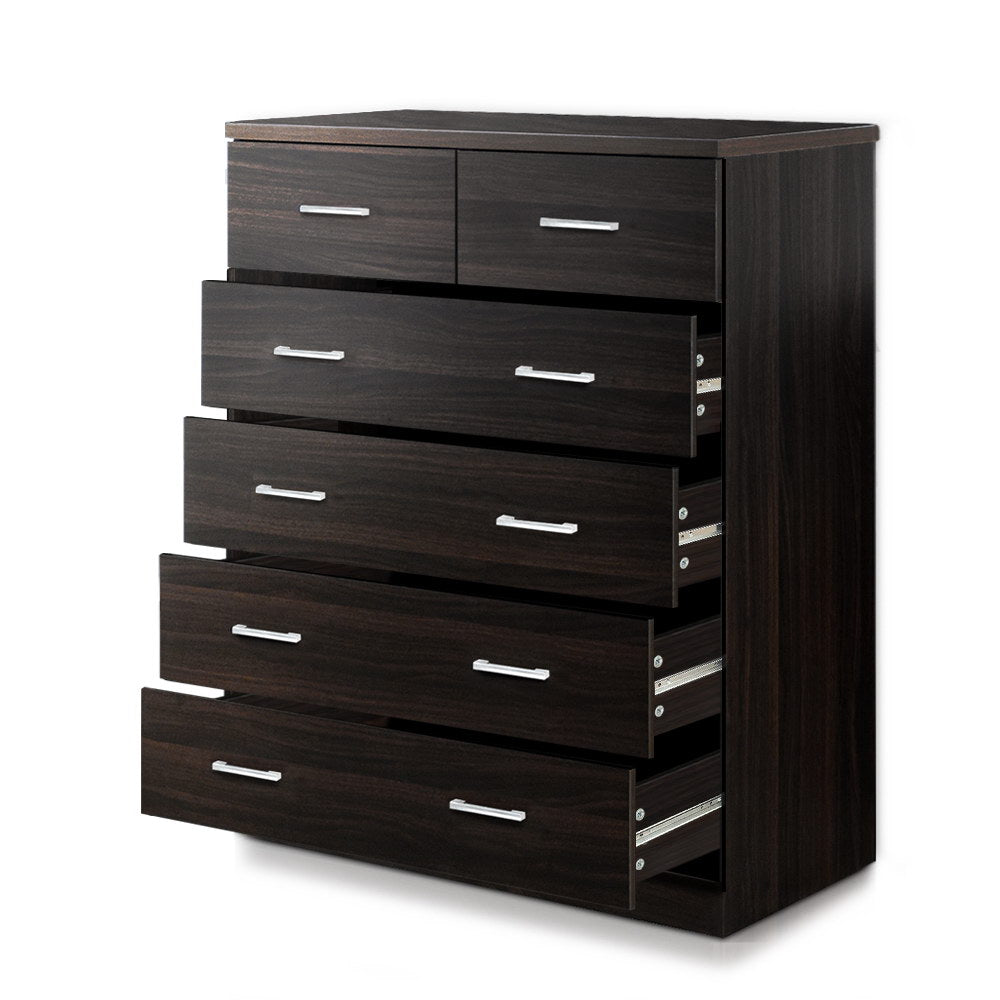 Dark Tallboy Bedroom Furniture