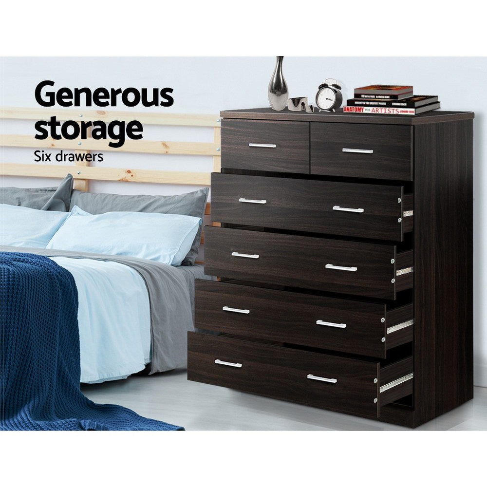 Dark Tallboy Bedroom Furniture