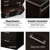 Dark Tallboy Bedroom Furniture
