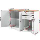 Berne Sideboard Two-Tone Design