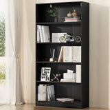 Aria Bookshelf 5 Tiers ANTON Black