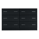 6-Drawers Lowboy Black