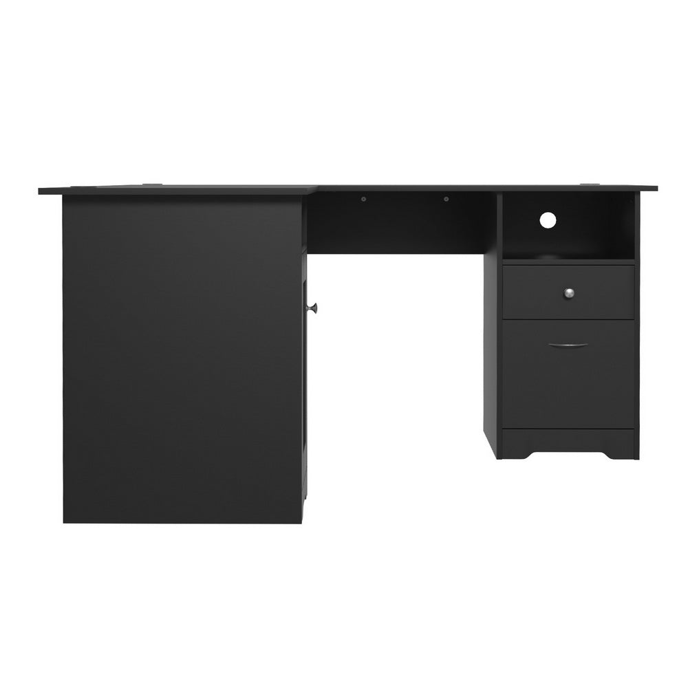 Artiss Computer Desk Home Office Study Desks L-shaped Corner Table with Storage