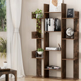 Tree-Shaped Bookshelf ROMI Walnut