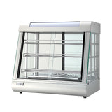 Devanti Commercial Food Warmer 1500W 3 Shelf Heated Display Cabinet