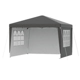 Instahut Gazebo 3x3 Pop Up Marquee Folding Tent Wedding Gazebos Camping Outdoor Shade Canopy Gray