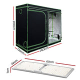 Greenfingers Grow Tent Light Kit 240x120x200CM 220W LED Full Spectrum