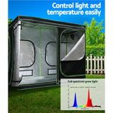 Green Fingers Grow Tent Light Kit 240x120x200CM 4500W LED Full Spectrum