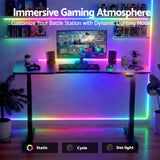 Artiss Gaming Desks Standing Desk Motorised 140CM Black