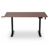 Artiss Standing Desk Motorised Dual Motor Electric Walnut 140CM