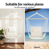 Gardeon Hammock Chair with Heavy Duty Steel Stand