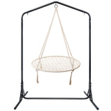 Gardeon Hammock Chair with Stand Nest Web Outdoor Swing 100cm