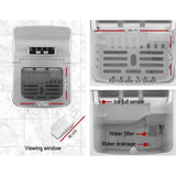 Devanti 12kg Ice Maker Machine Silver