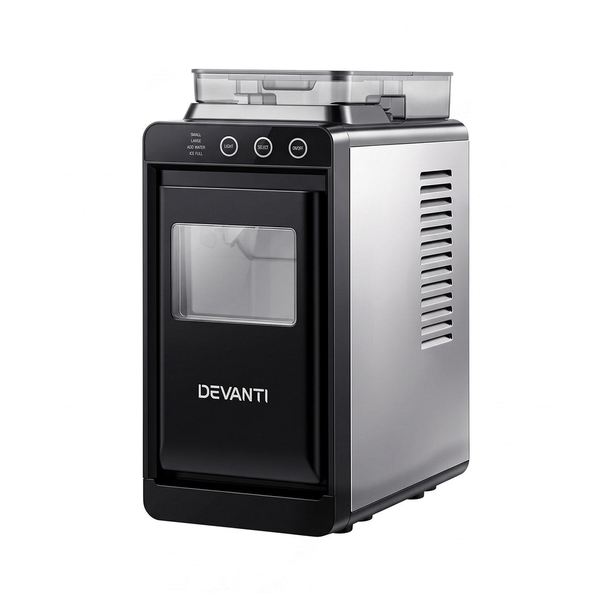 Devanti Ice Maker Ice Slim Compact Countertop Machine 12KG/24H for Home
