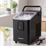Devanti Ice Maker 11-12kg Portable Bullet Cube Machine Black