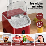Devanti Ice Maker Machine 15kg Nugget Chewable Ice Cube