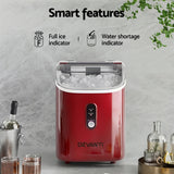 Devanti Ice Maker Machine 15kg Nugget Chewable Ice Cube