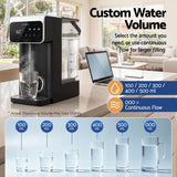 Devanti Instant Hot Water Dispenser 3L Heating Kettle 2400W Touch Control Water Black
