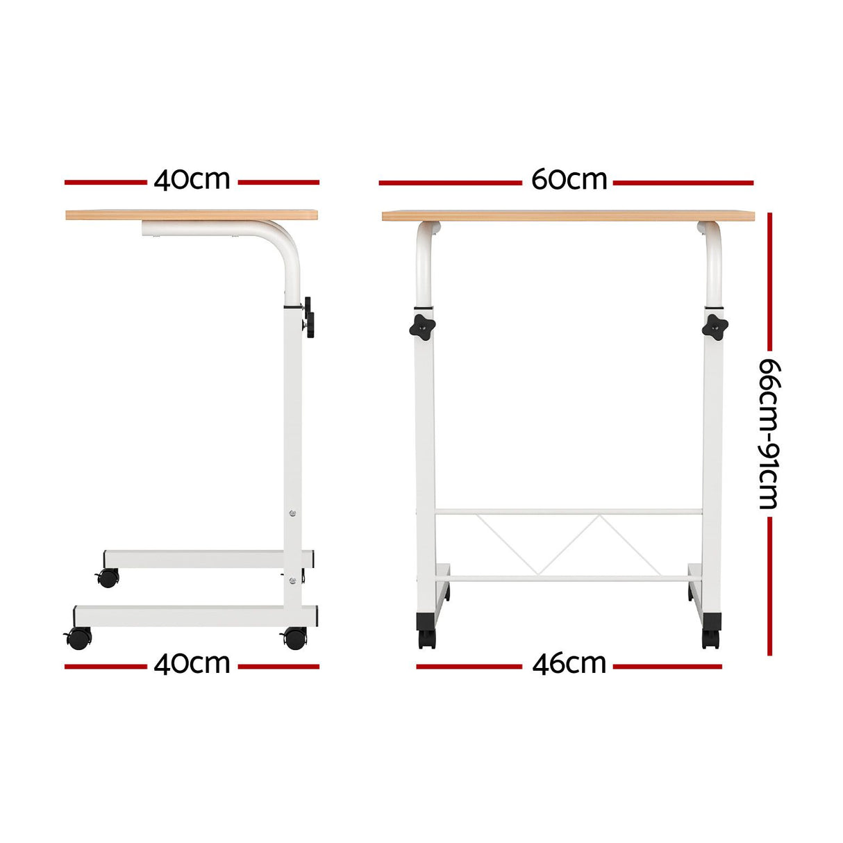 Mobile Laptop Desk U-shape Design