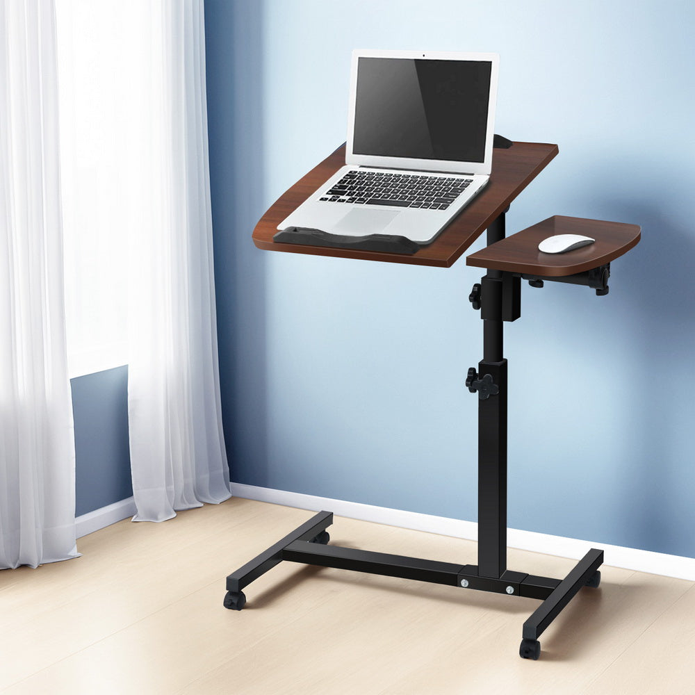 Mobile Laptop Desk - Walnut