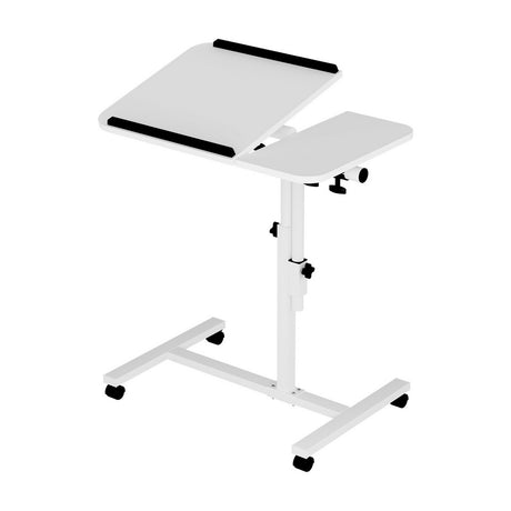 White Sleek Mobile Laptop Desk