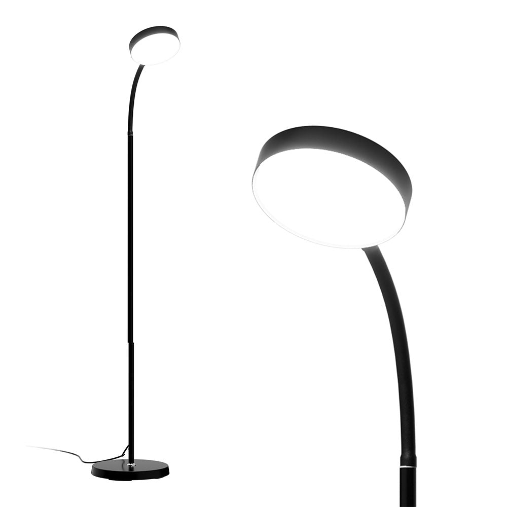 LED floor lamp Black